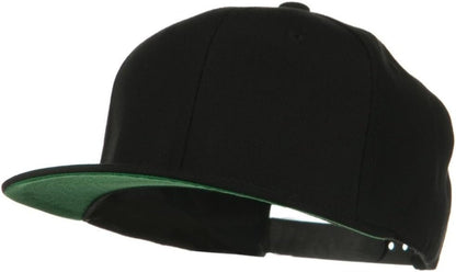 Wool Blend Prostyle Snapback Cap - WORLD TIME VISITS