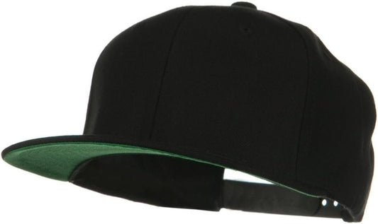 Wool Blend Prostyle Snapback Cap - WORLD TIME VISITS