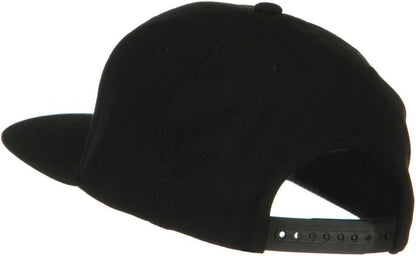 Wool Blend Prostyle Snapback Cap - WORLD TIME VISITS