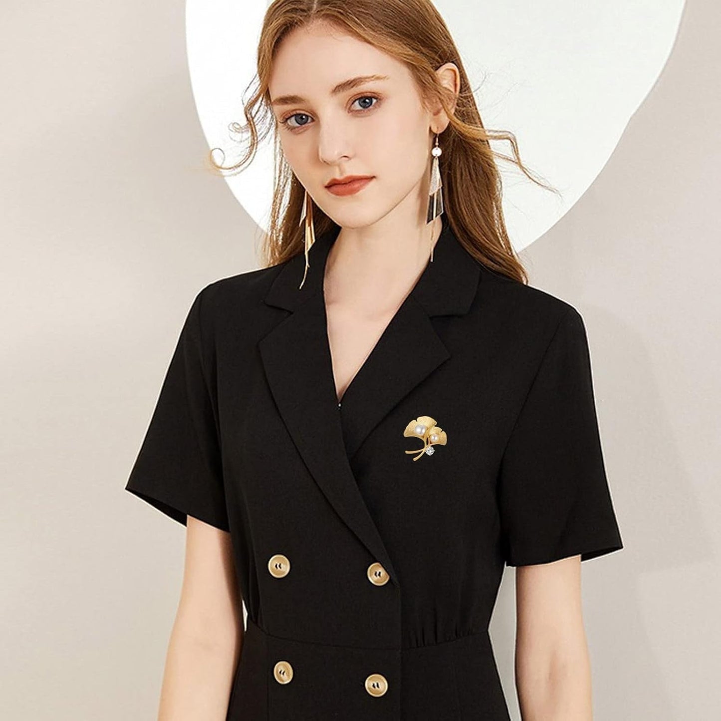 Xmas Gifts Brooches Pins Fashion Flower Drop Oil Brooch Fresh Women Wear Alloy Brooch Suit Accessories Corsage A - Z 26 Letters Pins Brooches - WORLD TIME VISITS
