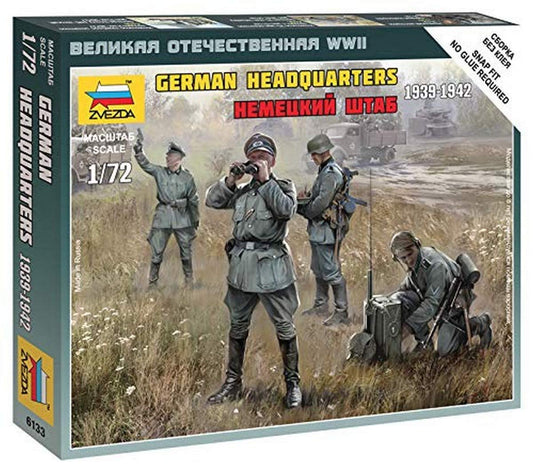 Zvezda 6133 1/72 German Army Headquarters WWII, 6133 - WORLD TIME VISITS